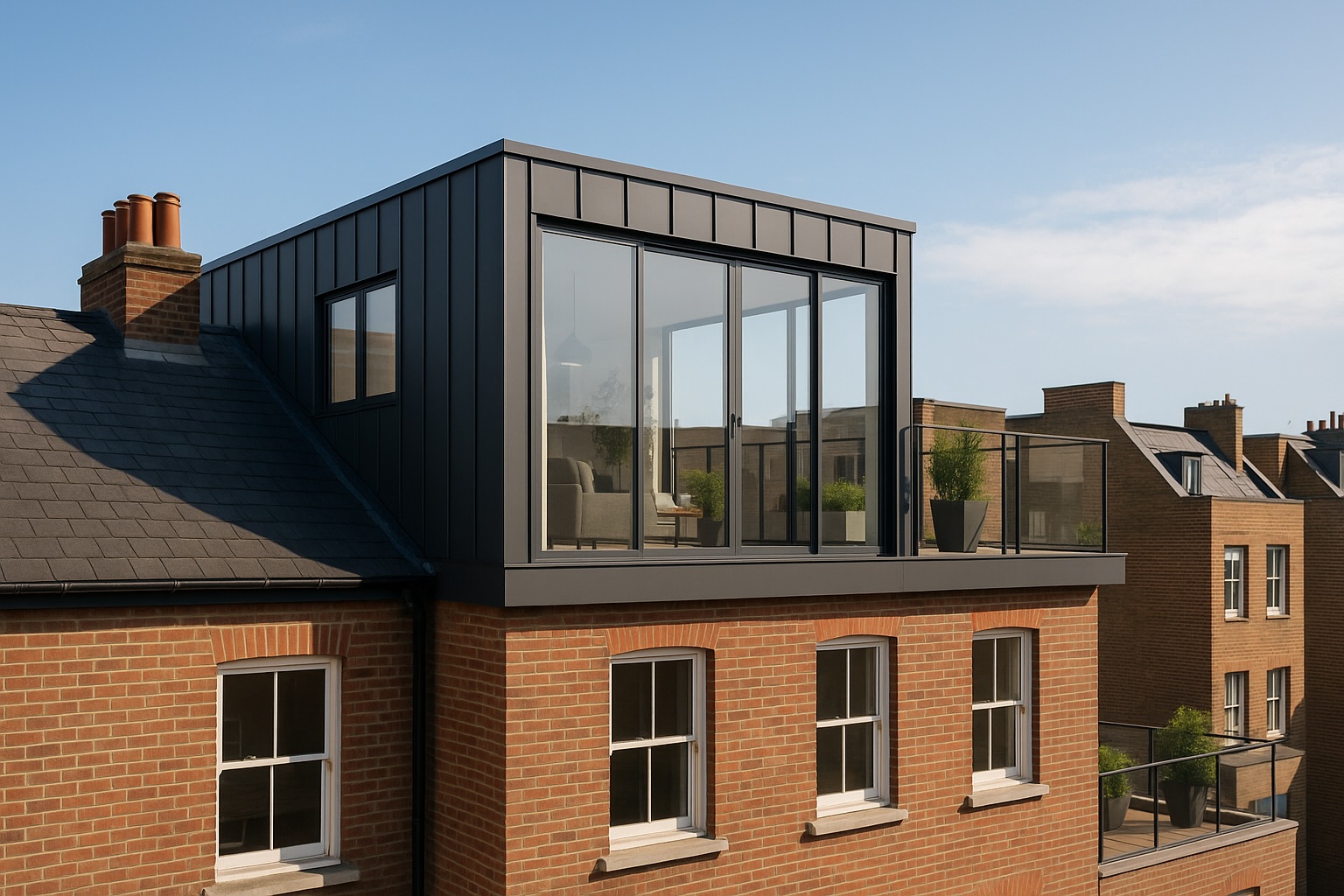 Dakopbouw background